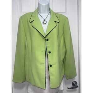 Vintage Studio I blazer lime green size 12